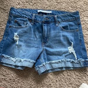 Celebrity Pink Jean Shorts